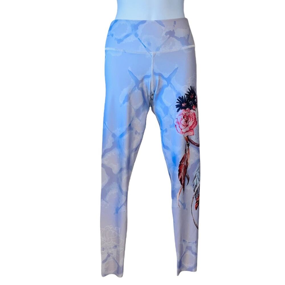 NWOT Jiva Shop Dream Catcher athletic yoga leggings